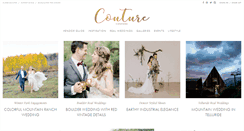 Desktop Screenshot of couturecolorado.com