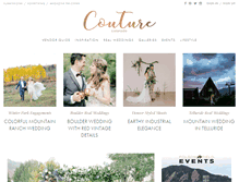 Tablet Screenshot of couturecolorado.com